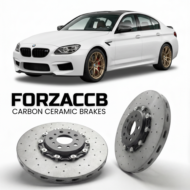 Carbon Ceramic Brake Rotors for BMW M6 Gran Coupe F06 (2013-2018) | CCB OEM Replacement / Conversion Upgrade Kit