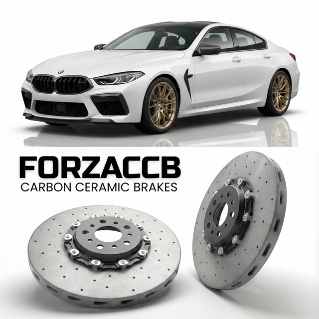 Carbon Ceramic Brake Rotors for BMW M8 Coupe F92 (2019+) | CCB OEM Replacement / Conversion Upgrade Kit