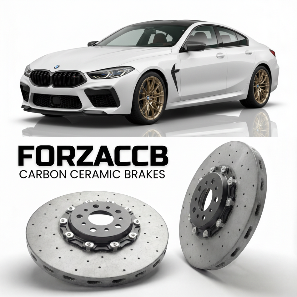 Carbon Ceramic Brake Rotors for BMW M8 Coupe F92 (2019-) | CCB OEM Replacement / Conversion Upgrade Kit
