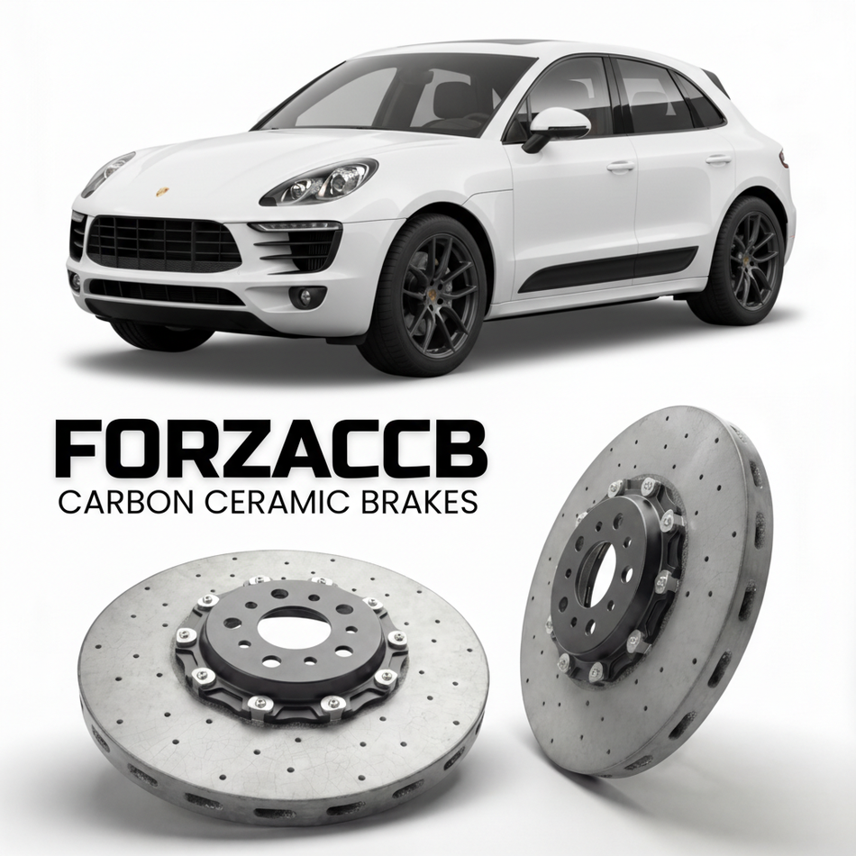 Carbon Ceramic Brake Rotors for Porsche Macan Diesel 95B (2015-2024) | CCB OEM Replacement / Conversion Upgrade Kit
