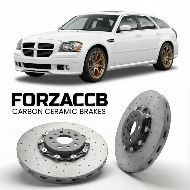 Carbon Ceramic Brake Rotors for Dodge Magnum (2005-2008) | CCB OEM Replacement / Conversion Upgrade Kit