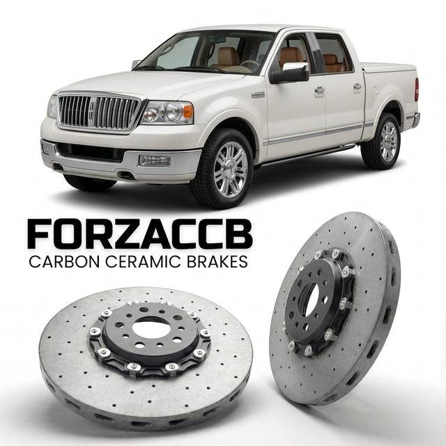 Carbon Ceramic Brake Rotors for Lincoln Mark LT (2005-2006) | CCB OEM Replacement / Conversion Upgrade Kit