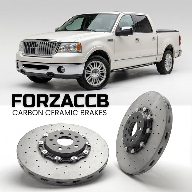 Carbon Ceramic Brake Rotors for Lincoln Mark LT facelift 2006 (2006-2008) | CCB OEM Replacement / Conversion Upgrade Kit