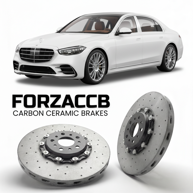 Carbon Ceramic Brake Rotors for Mercedes-Benz Maybach S-Class W223 (2021-) | CCB OEM Replacement / Conversion Upgrade Kit