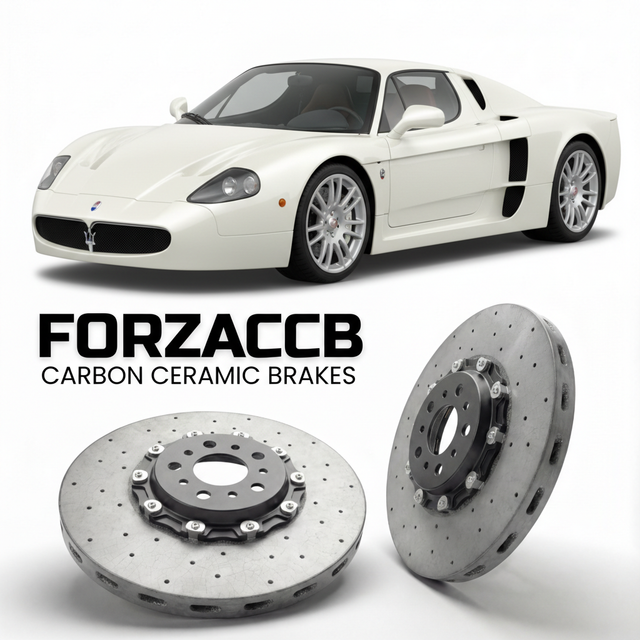 Carbon Ceramic Brake Rotors for Maserati MC12 (2004-2005) | CCB OEM Replacement / Conversion Upgrade Kit