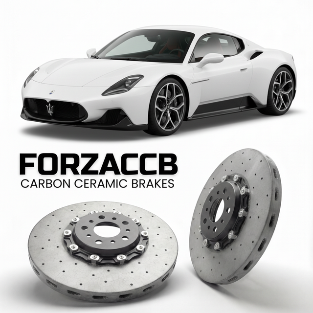Carbon Ceramic Brake Rotors for Maserati MC20 (2020+) | CCB OEM Replacement / Conversion Upgrade Kit