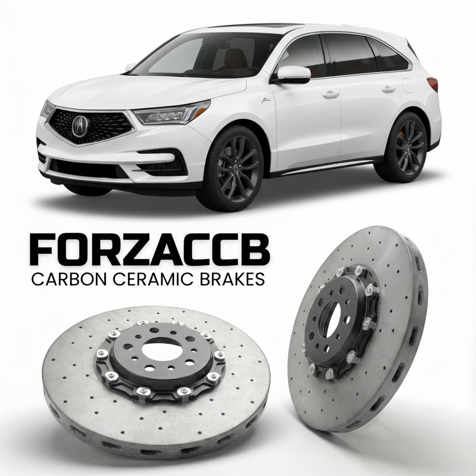 Carbon Ceramic Brake Rotors for Acura MDX Type S YD8/YD9/YE1 (2022+) | CCB OEM Replacement / Conversion Upgrade Kit