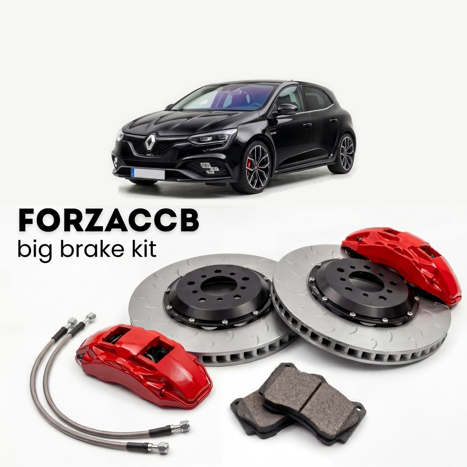 FORZACCB Iron Big Brake Kit for Renault Megane RS (2004-2023) - vehicle and brake kit