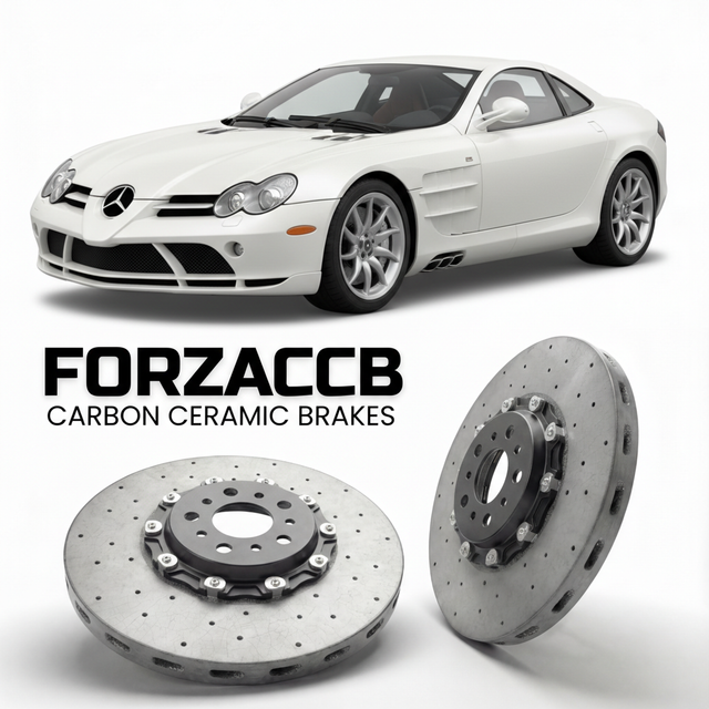 Carbon Ceramic Brake Rotors for McLaren Mercedes-Benz SLR 722 Edition R199 (2006-2009) | CCB OEM Replacement / Conversion Upgrade Kit