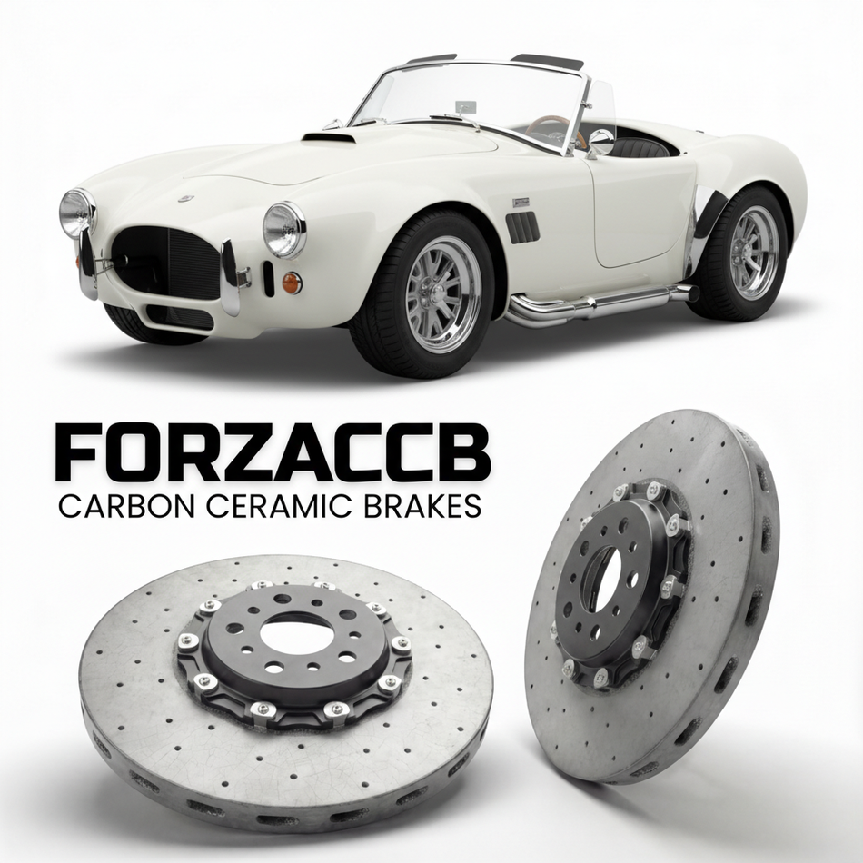 Carbon Ceramic Brake Rotors for Superformance MKIII (1993-2026) | CCB OEM Replacement / Conversion Upgrade Kit