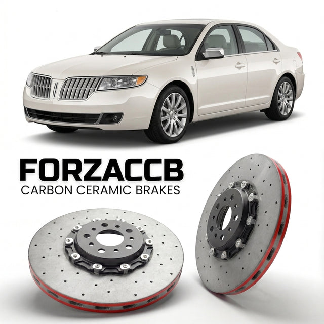 Carbon Ceramic Brake Rotors for Lincoln MKZ I (facelift 2010 (2010-2012) | CCB OEM Replacement / Conversion Upgrade Kit