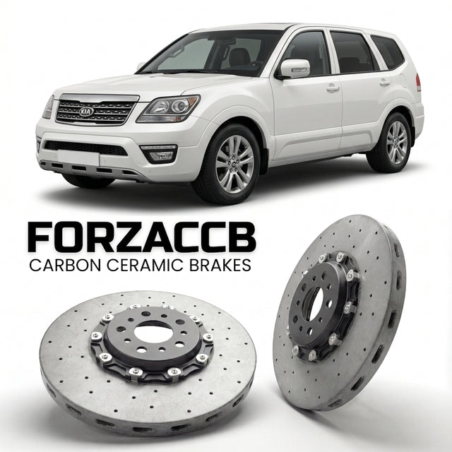 Carbon Ceramic Brake Rotors for Kia Mohave (2008-2016) | CCB OEM Replacement / Conversion Upgrade Kit