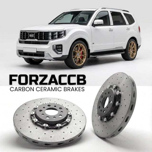 Carbon Ceramic Brake Rotors for Kia Mohave facelift 2019 (2019+) | CCB OEM Replacement / Conversion Upgrade Kit
