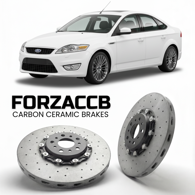 Carbon Ceramic Brake Rotors for Ford Mondeo II Hatchback (2005-2007) | CCB OEM Replacement / Conversion Upgrade Kit