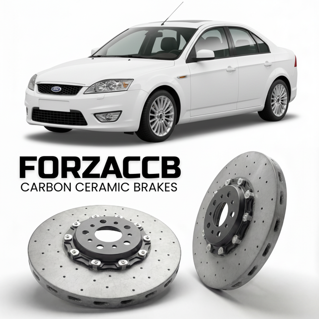 Carbon Ceramic Brake Rotors for Ford Mondeo II Sedan (2005-2007) | CCB OEM Replacement / Conversion Upgrade Kit