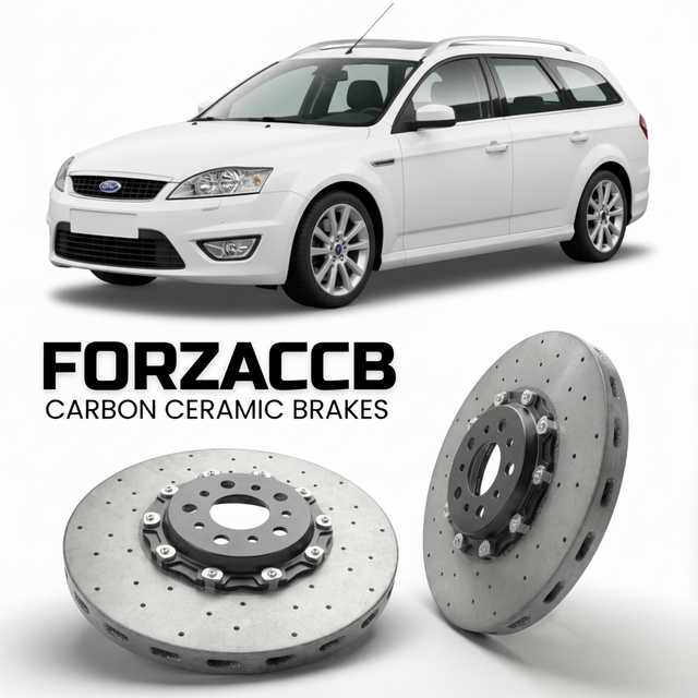 Carbon Ceramic Brake Rotors for Ford Mondeo II Wagon (2005-2007) | CCB OEM Replacement / Conversion Upgrade Kit