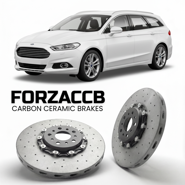 Carbon Ceramic Brake Rotors for Ford Mondeo IV Wagon (facelift 2019 (2019-2022) | CCB OEM Replacement / Conversion Upgrade Kit