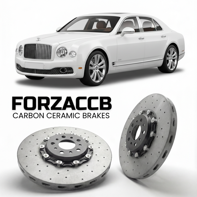 Carbon Ceramic Brake Rotors for Bentley Mulsanne II (Facelift 2016 (2016-2020) | CCB OEM Replacement / Conversion Upgrade Kit