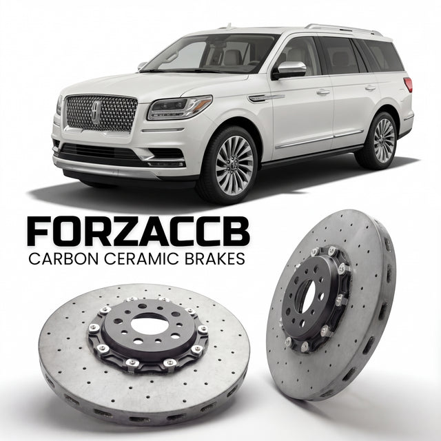 Carbon Ceramic Brake Rotors for Lincoln Navigator IV (2017-2021) | CCB OEM Replacement / Conversion Upgrade Kit