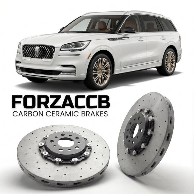 Carbon Ceramic Brake Rotors for Lincoln Navigator V (2024+) | CCB OEM Replacement / Conversion Upgrade Kit
