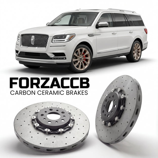 Carbon Ceramic Brake Rotors for Lincoln Navigator V L (2024+) | CCB OEM Replacement / Conversion Upgrade Kit