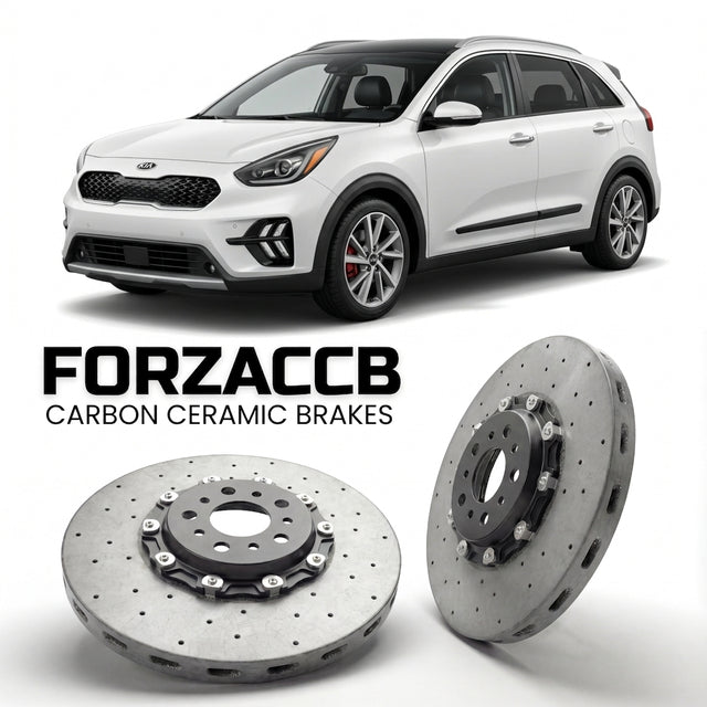 Carbon Ceramic Brake Rotors for Kia Niro I (facelift 2019 (2019-2022) | CCB OEM Replacement / Conversion Upgrade Kit