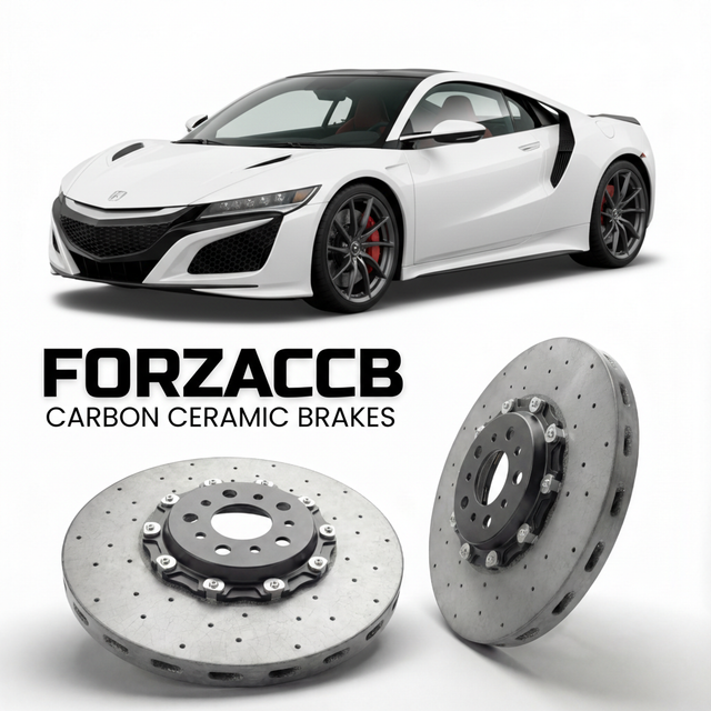 Carbon Ceramic Brake Rotors for Honda NSX NC1 (2016-2022) | CCB OEM Replacement / Conversion Upgrade Kit