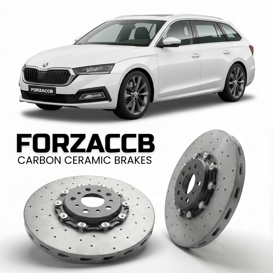 Carbon Ceramic Brake Rotors for Skoda Octavia IV Combi NX (2020+) | CCB OEM Replacement / Conversion Upgrade Kit