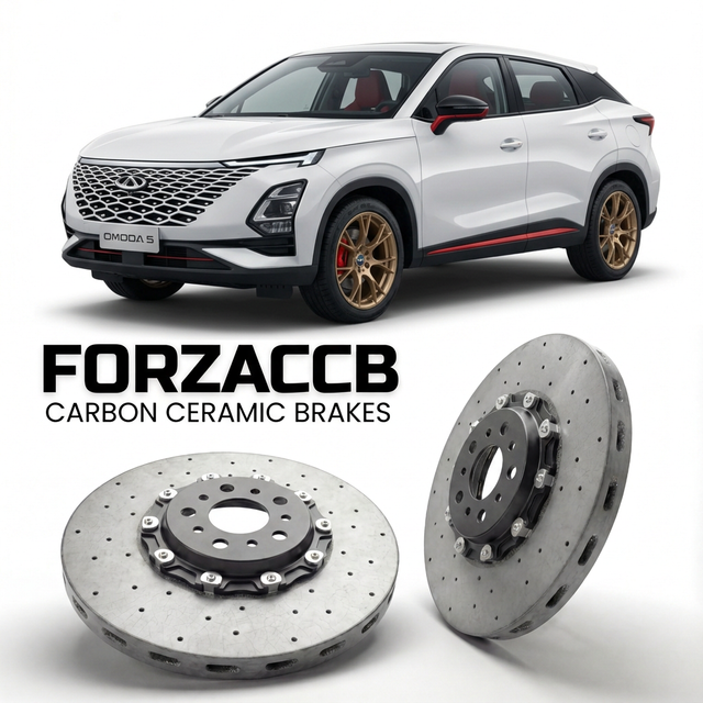 Carbon Ceramic Brake Rotors for Chery Omoda 5 (2022+) | CCB OEM Replacement / Conversion Upgrade Kit