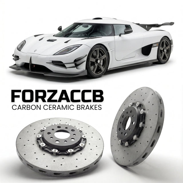 Carbon Ceramic Brake Rotors for Koenigsegg One:1 (2014-2015) | CCB OEM Replacement / Conversion Upgrade Kit