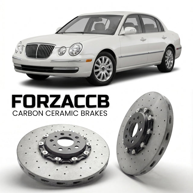 Carbon Ceramic Brake Rotors for Kia Opirus (2005-2010) | CCB OEM Replacement / Conversion Upgrade Kit
