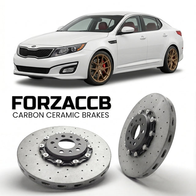 Carbon Ceramic Brake Rotors for Kia Optima III (facelift 2013 (2013-2016) | CCB OEM Replacement / Conversion Upgrade Kit