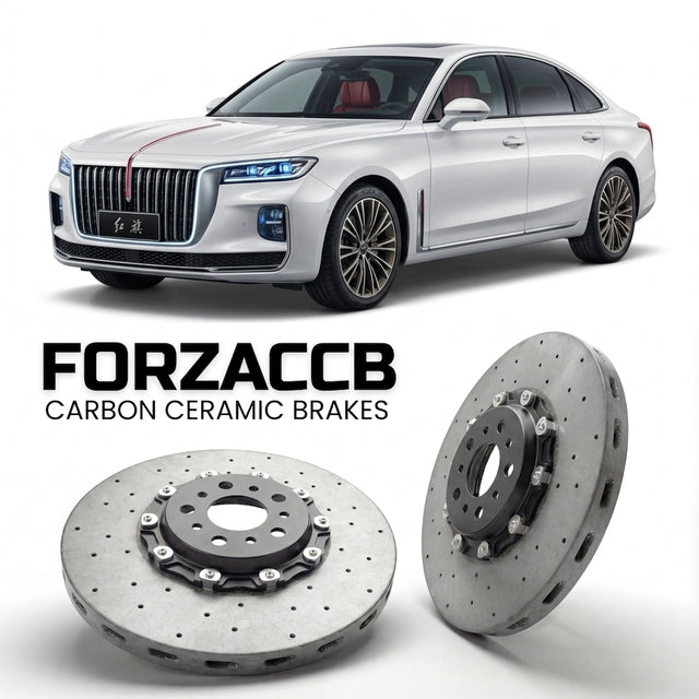 Carbon Ceramic Brake Rotors for Hongqi Ousado (2023+) | CCB OEM Replacement / Conversion Upgrade Kit