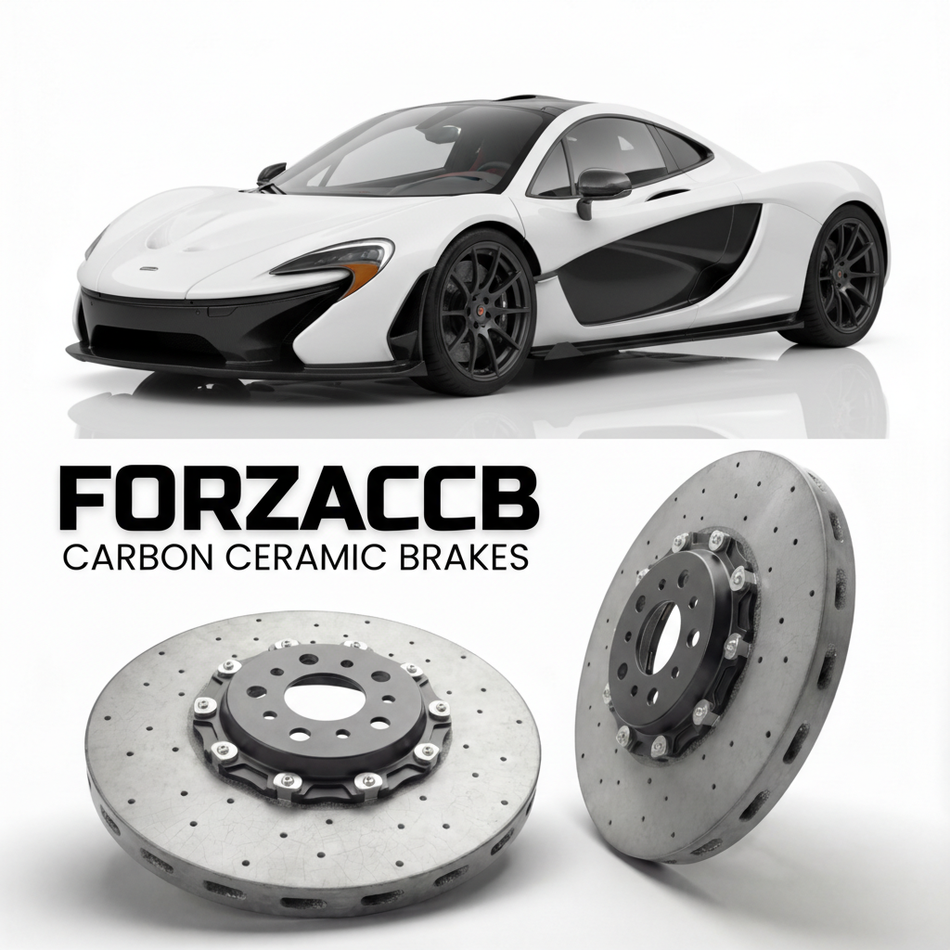 Carbon Ceramic Brake Rotors for McLaren P1 P12 (2013-2015) | CCB OEM Replacement / Conversion Upgrade Kit
