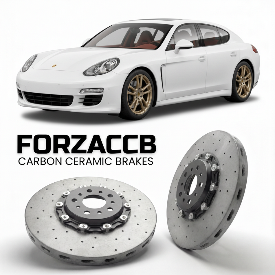 Carbon Ceramic Brake Rotors for Porsche Panamera 4 970 (2010-2016) | CCB OEM Replacement / Conversion Upgrade Kit
