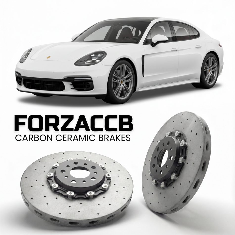 Carbon Ceramic Brake Rotors for Porsche Panamera Turbo 971 (2017+) | CCB OEM Replacement / Conversion Upgrade Kit