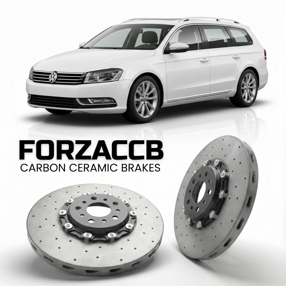 Carbon Ceramic Brake Rotors for Volkswagen Passat Variant B7 3C (2010-2014) | CCB OEM Replacement / Conversion Upgrade Kit