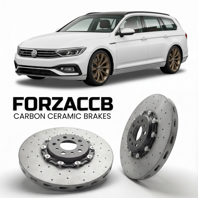 Carbon Ceramic Brake Rotors for Volkswagen Passat Variant B9 3J (2023-) | CCB OEM Replacement / Conversion Upgrade Kit