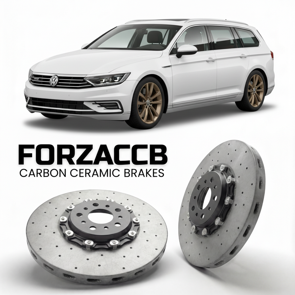 Carbon Ceramic Brake Rotors for Volkswagen Passat Variant GTE B8 3G (2015-2023) | CCB OEM Replacement / Conversion Upgrade Kit