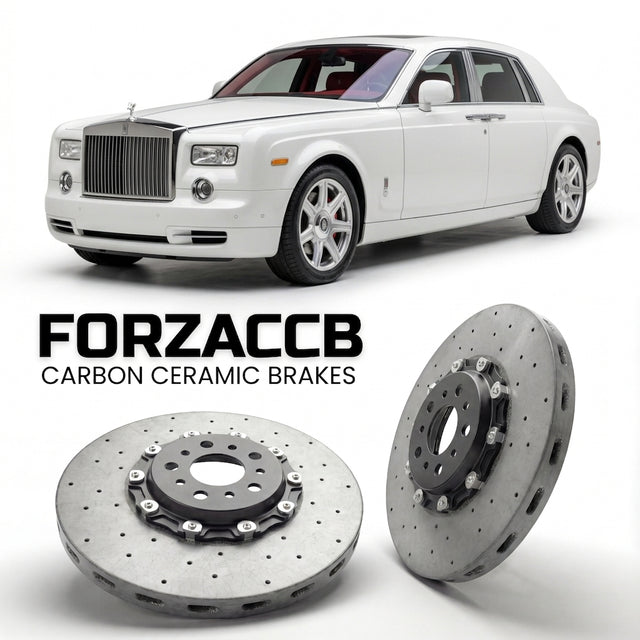 Carbon Ceramic Brake Rotors for Rolls-Royce Phantom VII Extended Wheelbase (2005-2012) | CCB OEM Replacement / Conversion Upgrade Kit