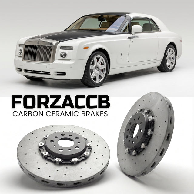 Carbon Ceramic Brake Rotors for Rolls-Royce Phantom Coupe (2008-2012) | CCB OEM Replacement / Conversion Upgrade Kit