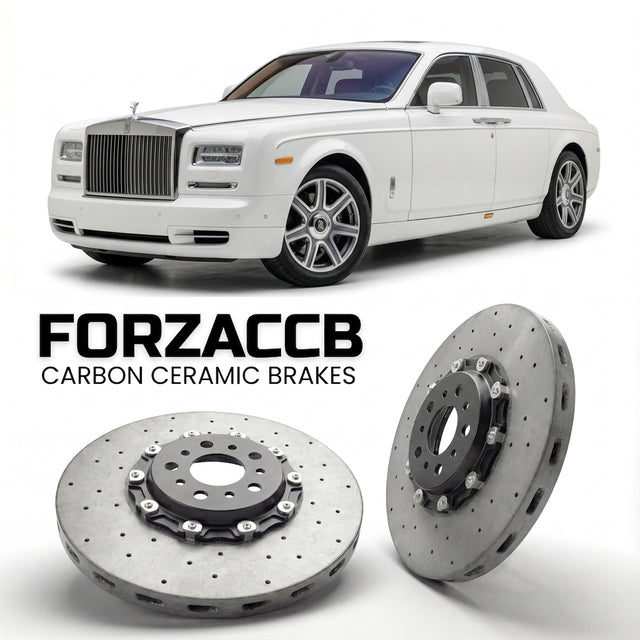 Carbon Ceramic Brake Rotors for Rolls-Royce Phantom VII (facelift 2012 (2012-2016) | CCB OEM Replacement / Conversion Upgrade Kit