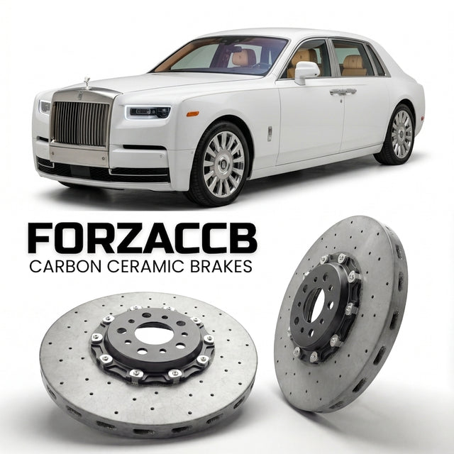 Carbon Ceramic Brake Rotors for Rolls-Royce Phantom VIII Extended Wheelbase (2017+) | CCB OEM Replacement / Conversion Upgrade Kit