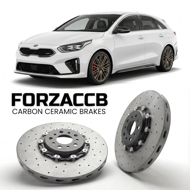 Carbon Ceramic Brake Rotors for Kia Pro Cee'd Kia ProCeed III (2018-2021) | CCB OEM Replacement / Conversion Upgrade Kit
