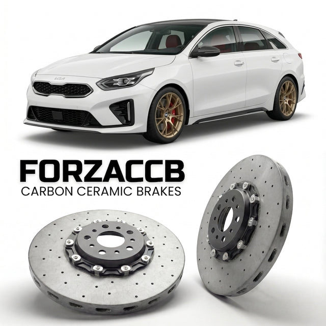 Carbon Ceramic Brake Rotors for Kia Pro Cee'd Kia ProCeed III (facelift 2021 (2021+) | CCB OEM Replacement / Conversion Upgrade Kit