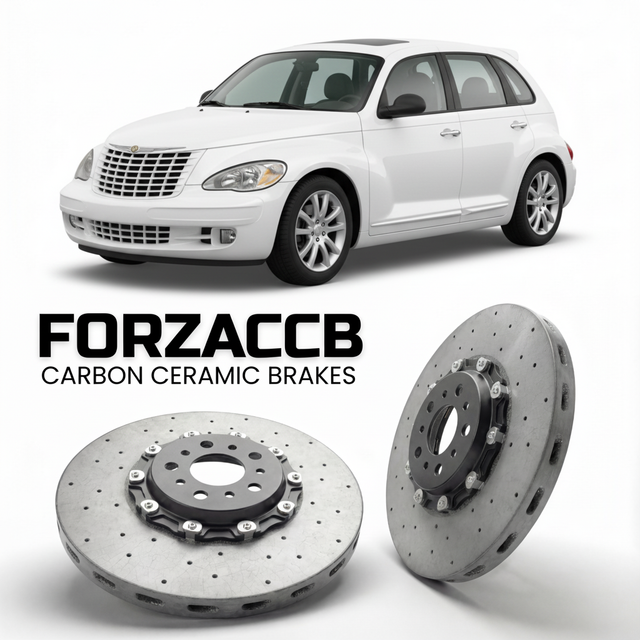 Carbon Ceramic Brake Rotors for Chrysler PT Cruiser (2005-2010) | CCB OEM Replacement / Conversion Upgrade Kit