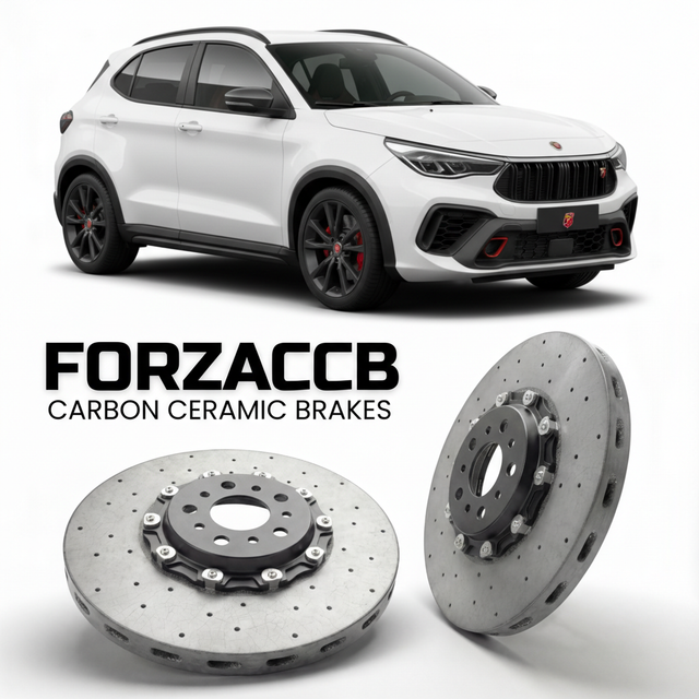 Carbon Ceramic Brake Rotors for Abarth Pulse (2022+) | CCB OEM Replacement / Conversion Upgrade Kit