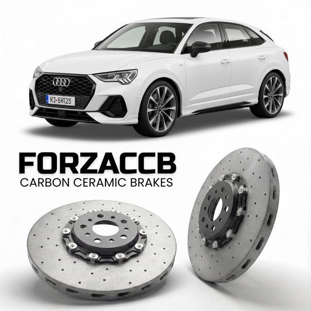 Carbon Ceramic Brake Rotors for Audi Q3 Sportback FJ (2025+) | CCB OEM Replacement / Conversion Upgrade Kit