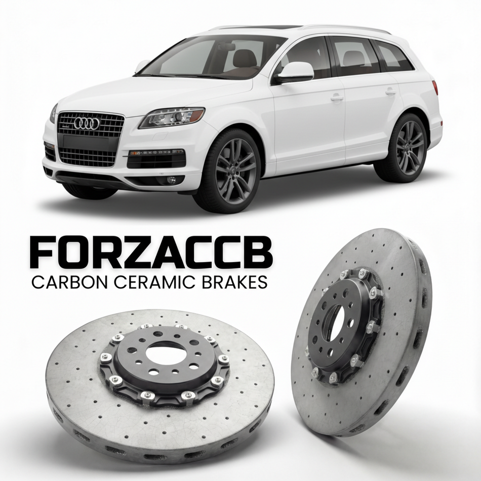 Carbon Ceramic Brake Rotors for Audi Q7 4L (2005-2015) | CCB OEM Replacement / Conversion Upgrade Kit