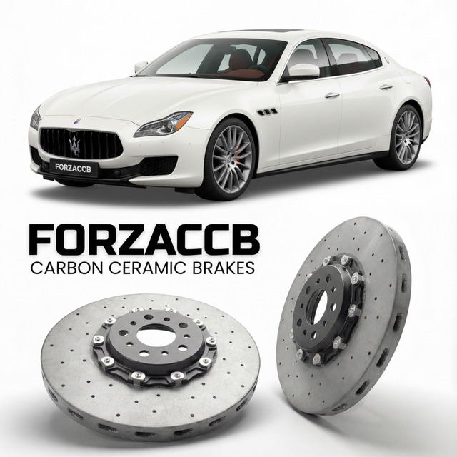 Carbon Ceramic Brake Rotors for Maserati Quattroporte VI M156 (2013-2023) | CCB OEM Replacement / Conversion Upgrade Kit